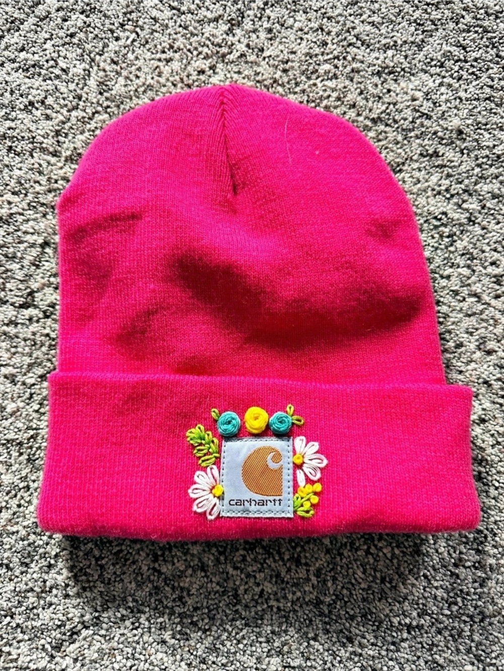 Carhartt Embroidered Pink Hat